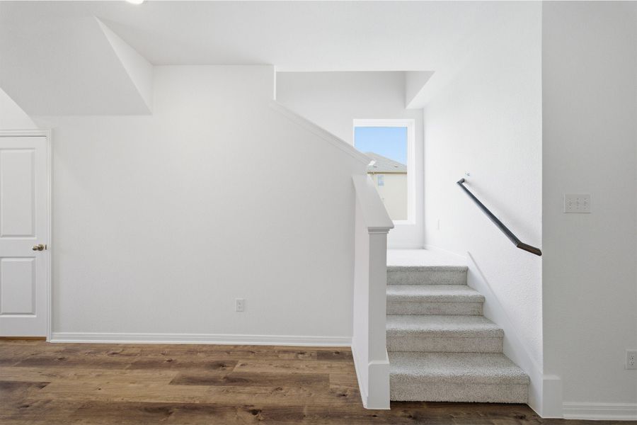 Spacious, unfurnished interior of a new home in Westridge, McKinney (Image 22). Spacious, unfurnished interior of a new home in Westridge, McKinney (Image 22).