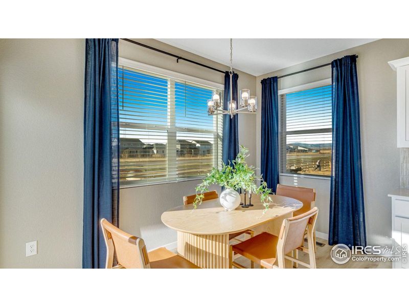 Furnished interior view inside a new home in Prairie Song, Windsor (Image 7).