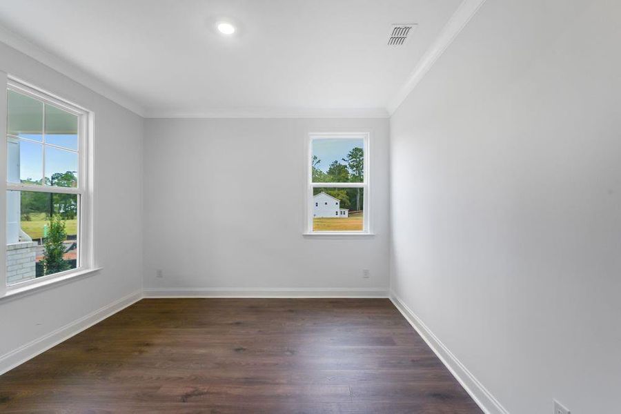 Spacious, unfurnished interior of a new home in Reserve at Hickory Walk, Kennesaw (Image 18). Spacious, unfurnished interior of a new home in Reserve at Hickory Walk, Kennesaw (Image 18).