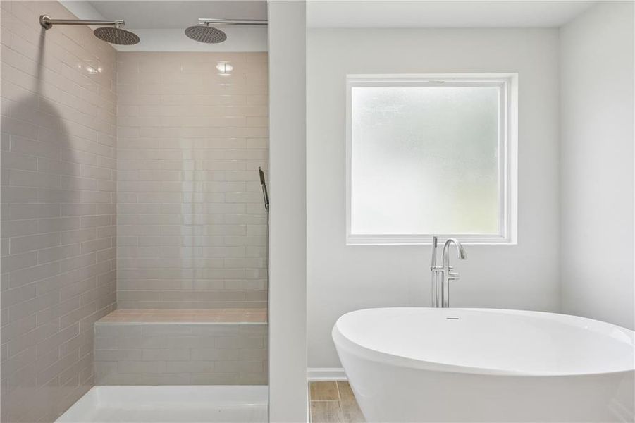 Furnished interior view inside a new home in River Walk Farm, Covington (Image 12).