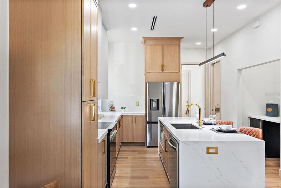 Furnished interior view inside a new home in , Tampa (Image 33).