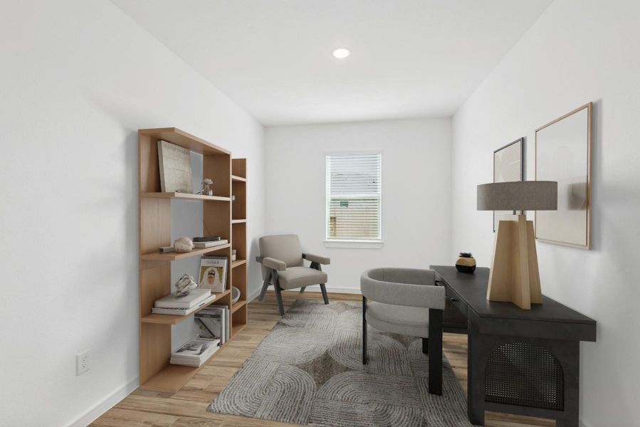 Convenient home office (*Photo not of actual home and used for illustration purposes only.) Convenient home office (*Photo not of actual home and used for illustration purposes only.)