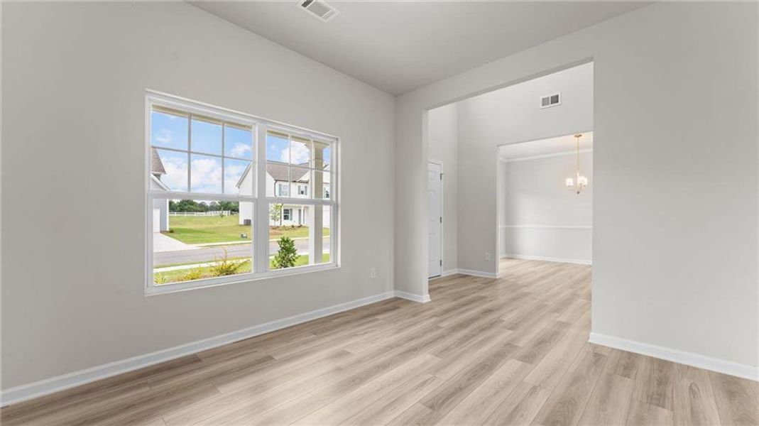 Spacious, unfurnished interior of a new home in Hampton Ridge, Jefferson (Image 11). Spacious, unfurnished interior of a new home in Hampton Ridge, Jefferson (Image 11).