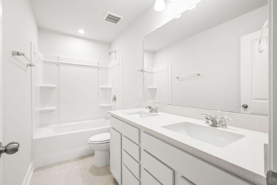 Furnished interior view inside a new home in Waterways, Richmond Hill (Image 11).