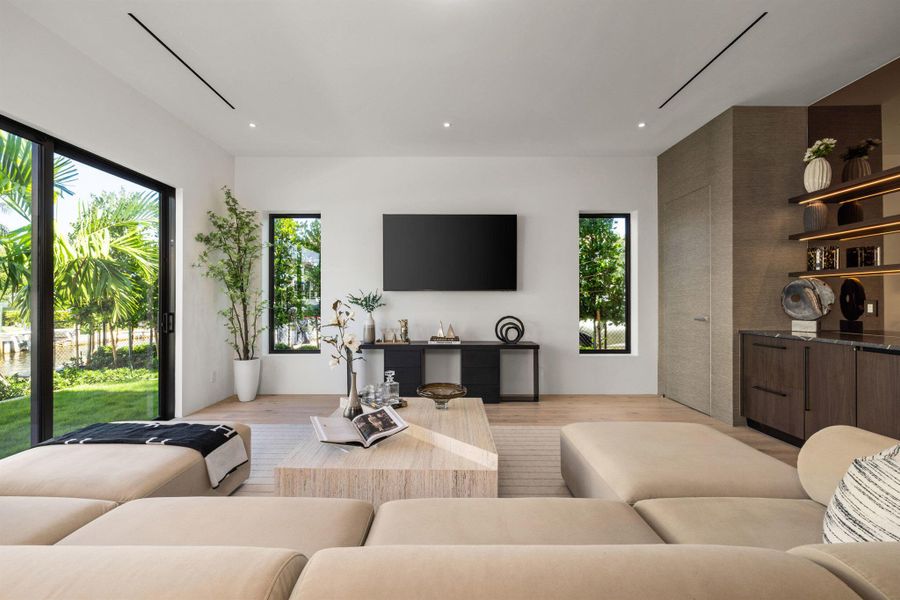 Furnished interior view inside a new home in , Boynton Beach (Image 21). Furnished interior view inside a new home in , Boynton Beach (Image 21).