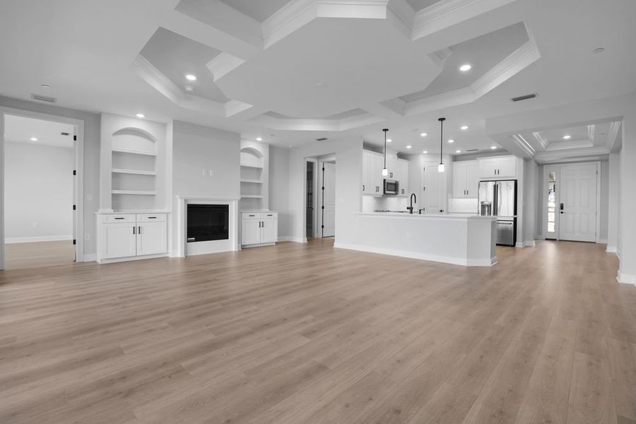 Spacious, unfurnished interior of a new home in Esplanade by the Islands Coach Homes, Naples (Image 14).