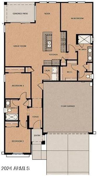 Calpella Floor Plan