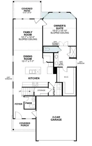 2D floor plan layout of this home in Lone Star Landing, Montgomery, TX (Image 4). 2D floor plan layout of this home in Lone Star Landing, Montgomery, TX (Image 4).