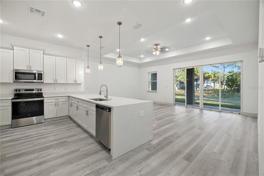 Furnished interior view inside a new home in , Port Charlotte (Image 7). Furnished interior view inside a new home in , Port Charlotte (Image 7).