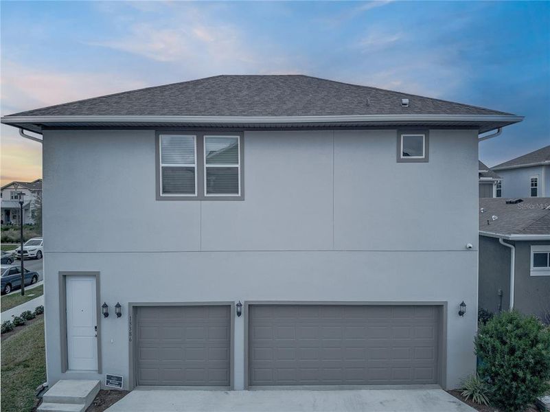 apartment with separate address above the garage