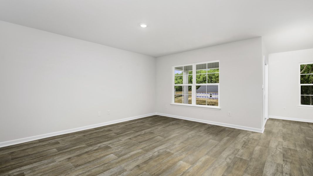 Representative unfurnished interior of a home built from the Aria by D.R. Horton in Waverly Place, Linwood (Image 16).