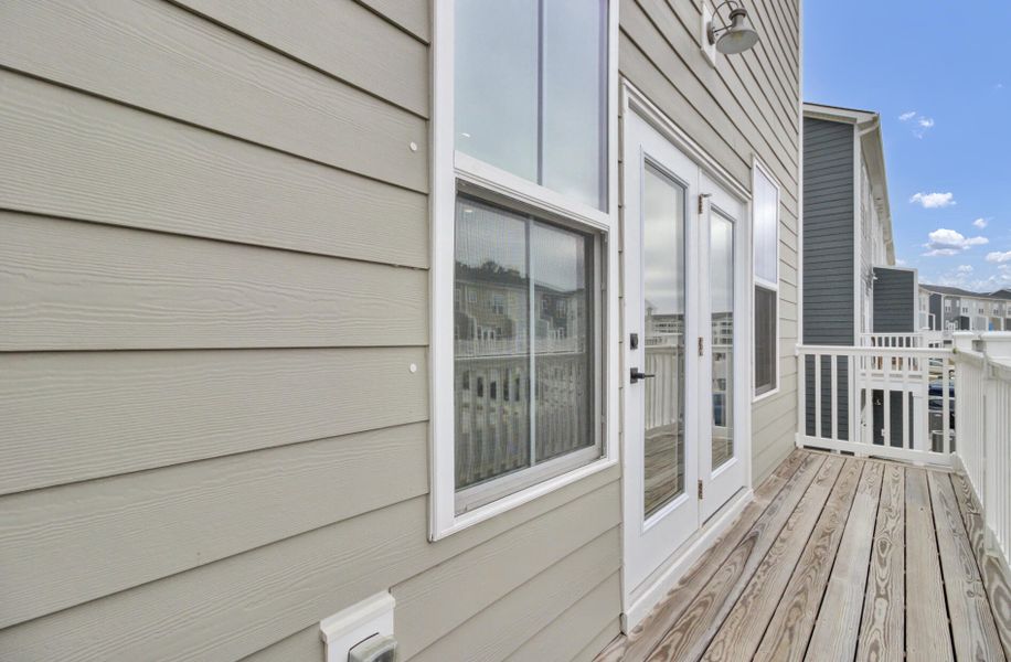 Exterior details and patio area of a home in , Moncks Corner (Image 22).