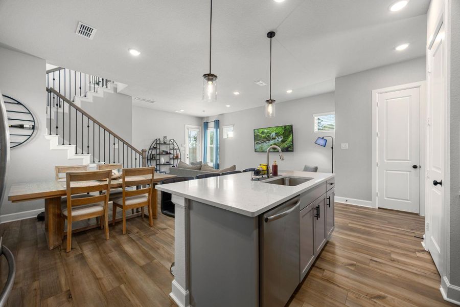 Furnished interior view inside a new home in , Humble (Image 11). Furnished interior view inside a new home in , Humble (Image 11).