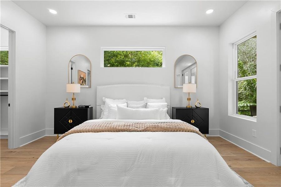 Furnished interior view inside a new home in , Atlanta (Image 57). Furnished interior view inside a new home in , Atlanta (Image 57).