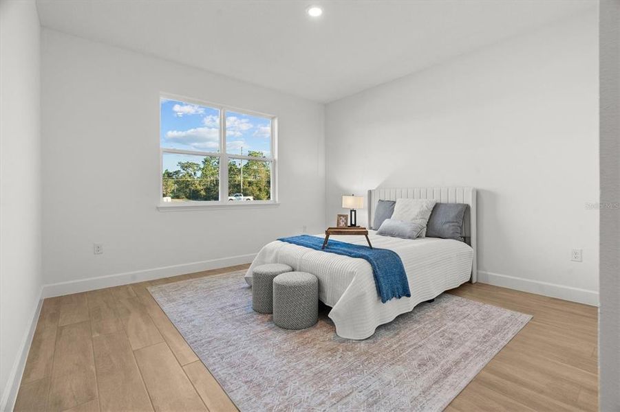 Furnished interior view inside a new home in , Orlando (Image 36).