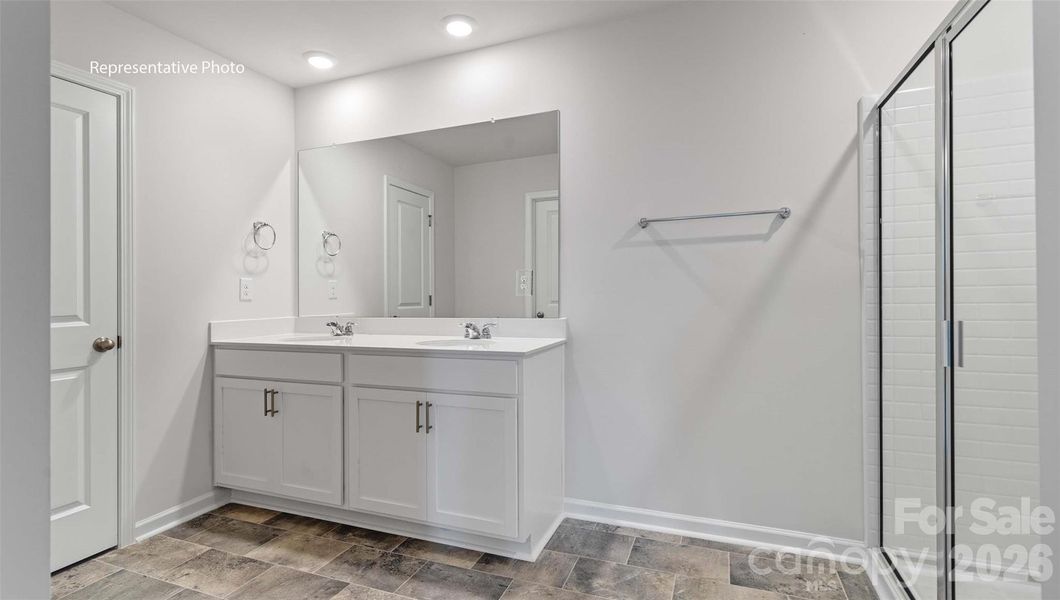 Furnished interior view inside a new home in Clark Creek Landing, Lincolnton (Image 10).