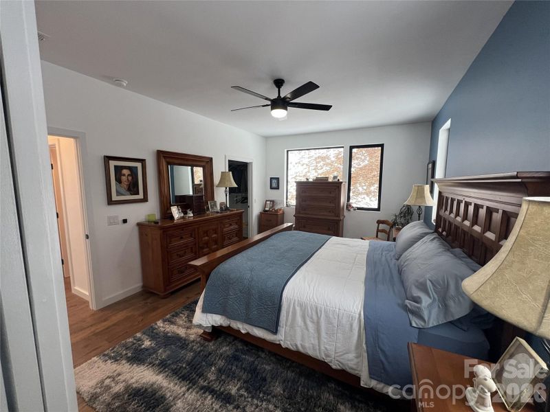 Walk in closet in Owners Bedroom