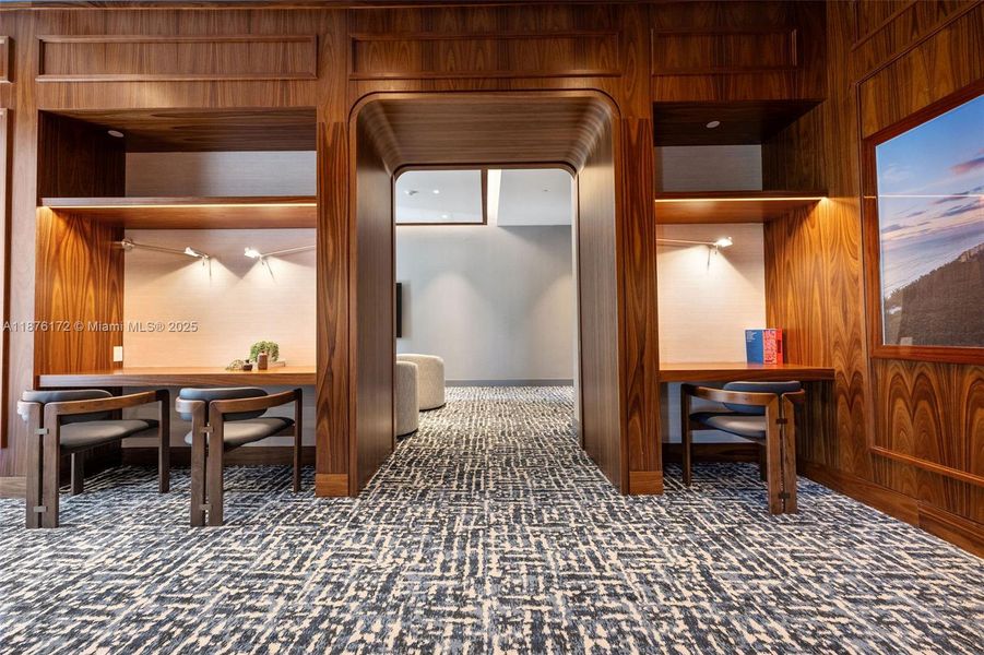 Furnished interior view inside a new home in , Miami (Image 3).