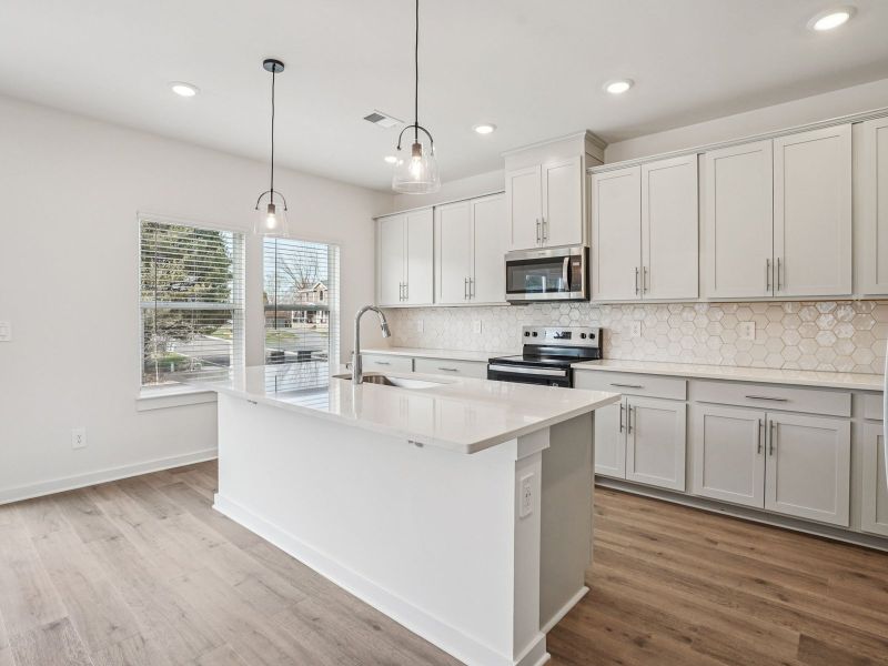 Furnished interior view inside a new home in River Ridge, Clarksville (Image 4).