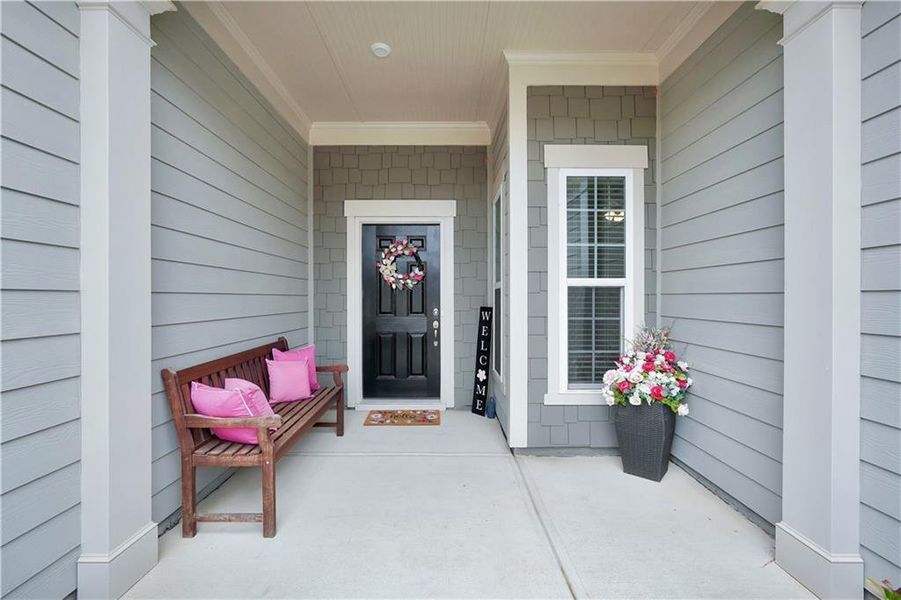 Exterior details and patio area of a home in , Griffin (Image 25).