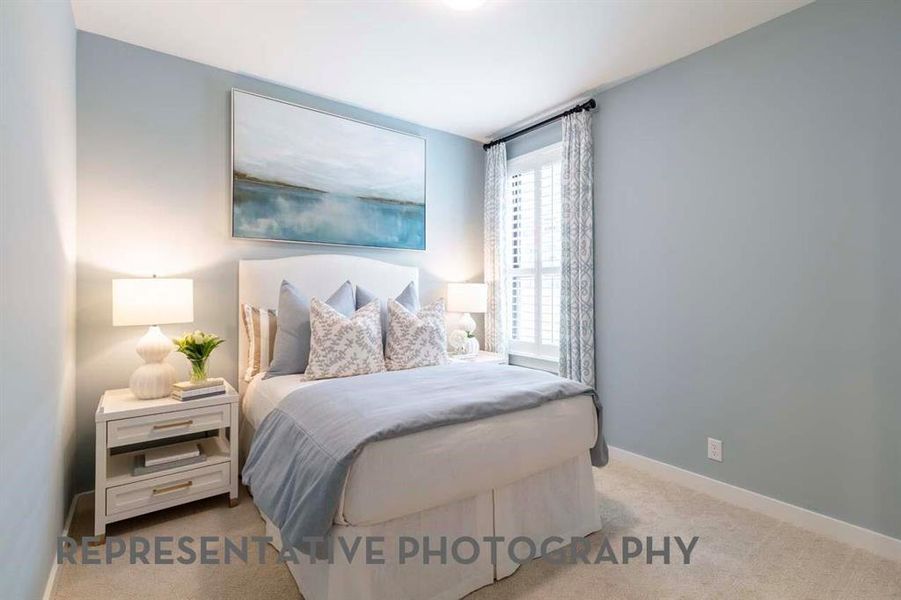 Furnished interior view inside a new home in Meraki, Forney (Image 35).