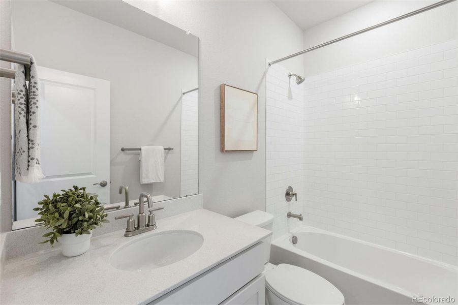 Furnished interior view inside a new home in The Legacy Collection at Talon Pointe, Thornton (Image 8).