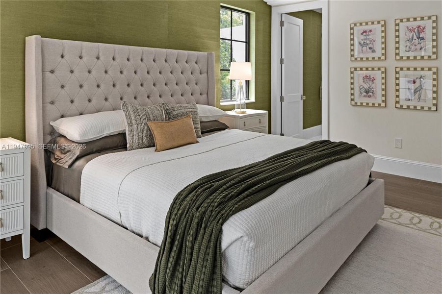 Furnished interior view inside a new home in , Key Largo (Image 16).