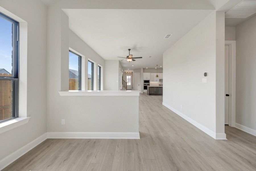 Spacious, unfurnished interior of a new home in Sienna - Grove Collection, Missouri City (Image 24). Spacious, unfurnished interior of a new home in Sienna - Grove Collection, Missouri City (Image 24).