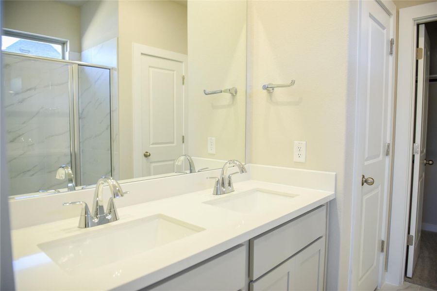 Primary Bath retreat with dual vanities