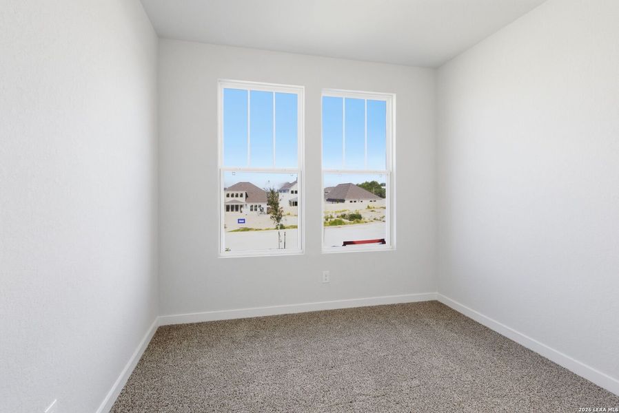 Spacious, unfurnished interior of a new home in The Meadows at Hunters Ranch, San Antonio (Image 21).