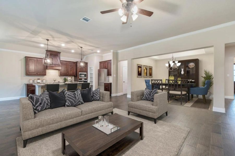 Image 33 representing the Concept 2373 by Landsea Homes in Coyote Crossing, Godley, TX. Image 33 representing the Concept 2373 by Landsea Homes in Coyote Crossing, Godley, TX.