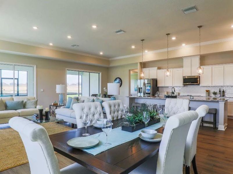 Furnished interior view inside a new home in , Beverly Hills (Image 22).