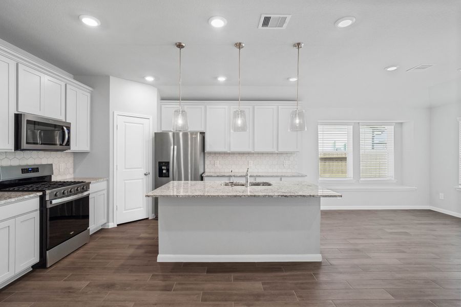 Furnished interior view inside a new home in Montgomery Ridge, Montgomery (Image 5).