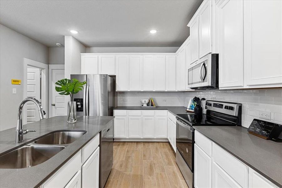 Furnished interior view inside a new home in Heartland Townhomes, Heartland (Image 8).