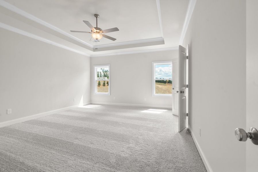 Representative unfurnished interior of a home built from the The Caplin by The Providence Group in Aberdeen, Hoschton (Image 35).