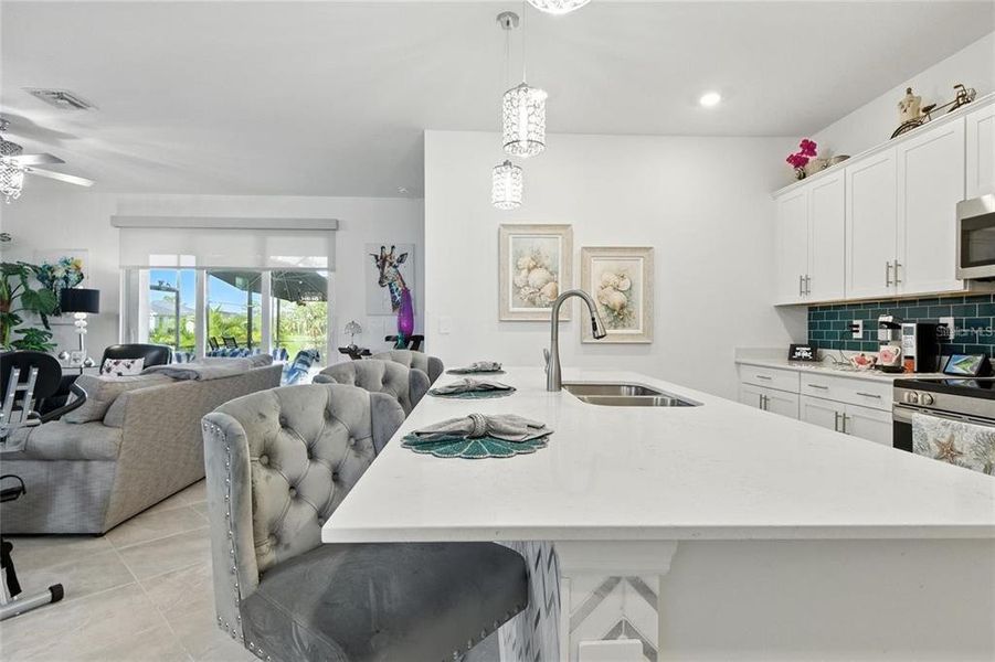 Furnished interior view inside a new home in , Venice (Image 10).