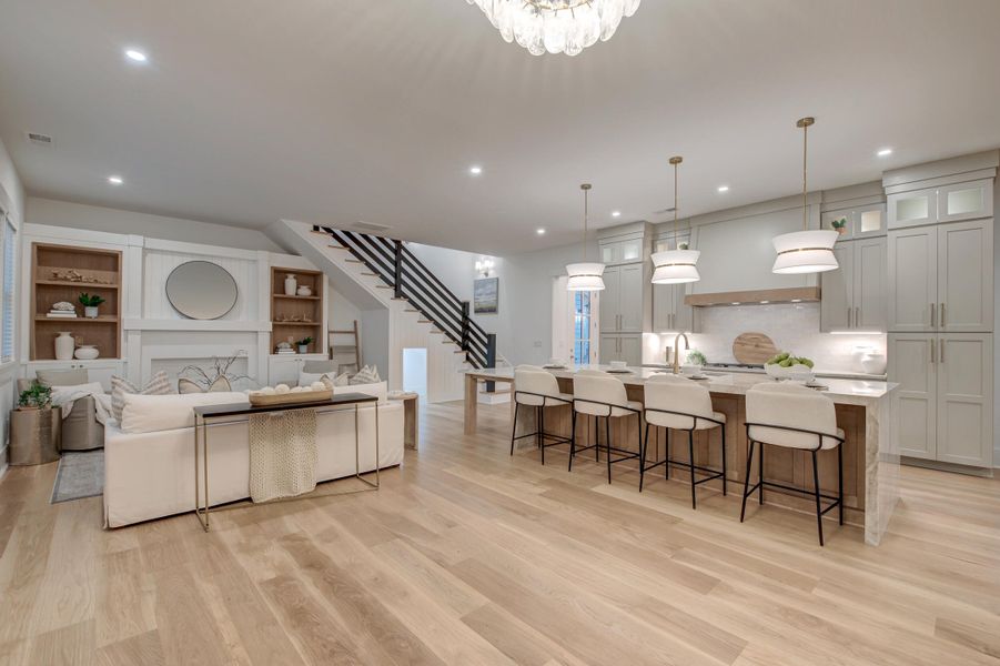 Furnished interior view inside a new home in , Mount Pleasant (Image 35).