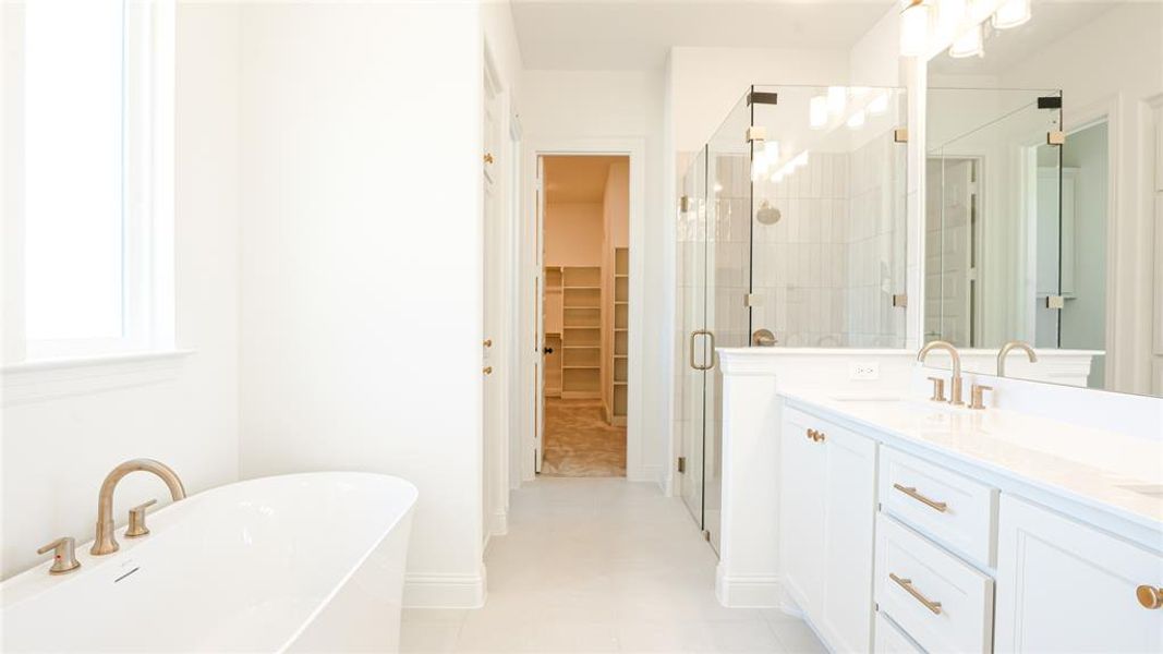 Furnished interior view inside a new home in , Aledo (Image 9). Furnished interior view inside a new home in , Aledo (Image 9).