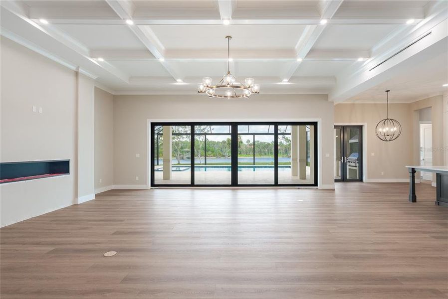 Enormous main living space!