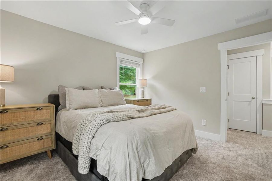 Furnished interior view inside a new home in , Hoschton (Image 14).