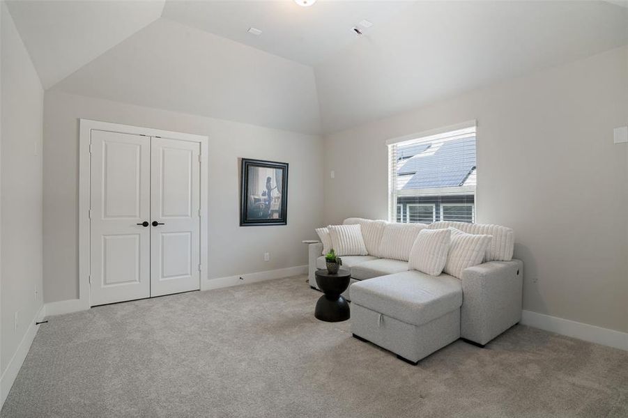 Furnished interior view inside a new home in Woodcreek, Fate (Image 7).