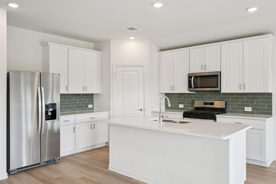 Photo is not of the actual home, but is an inspirational photo of builder’s model home and may depict options, furnishings, and/or decorator features that are not included.