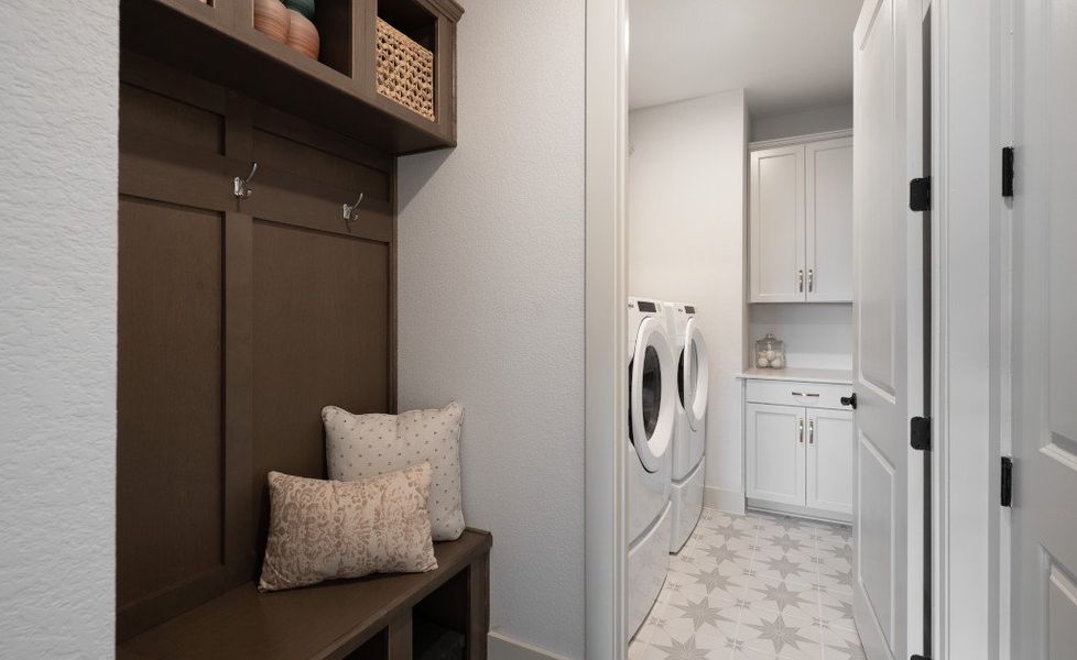 Representative furnished interior of a home built from the Westlake by Ashton Woods in The Trails at Carmel, Pflugerville (Image 9).
