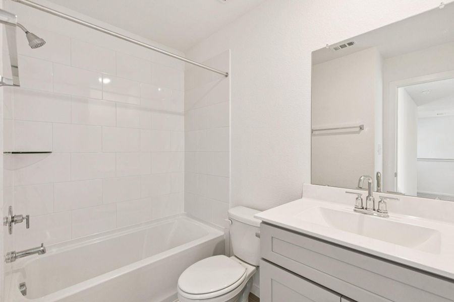 Furnished interior view inside a new home in Montgomery Bend, Montgomery (Image 11).