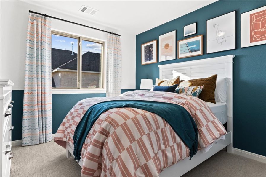 Furnished interior view inside a new home in La Terra at Uptown Celina, Celina (Image 19). Furnished interior view inside a new home in La Terra at Uptown Celina, Celina (Image 19).