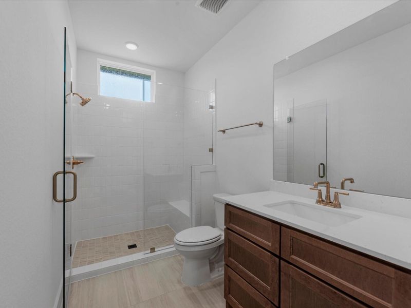 Furnished interior view inside a new home in The Estates at James Lane, Fulshear (Image 11).