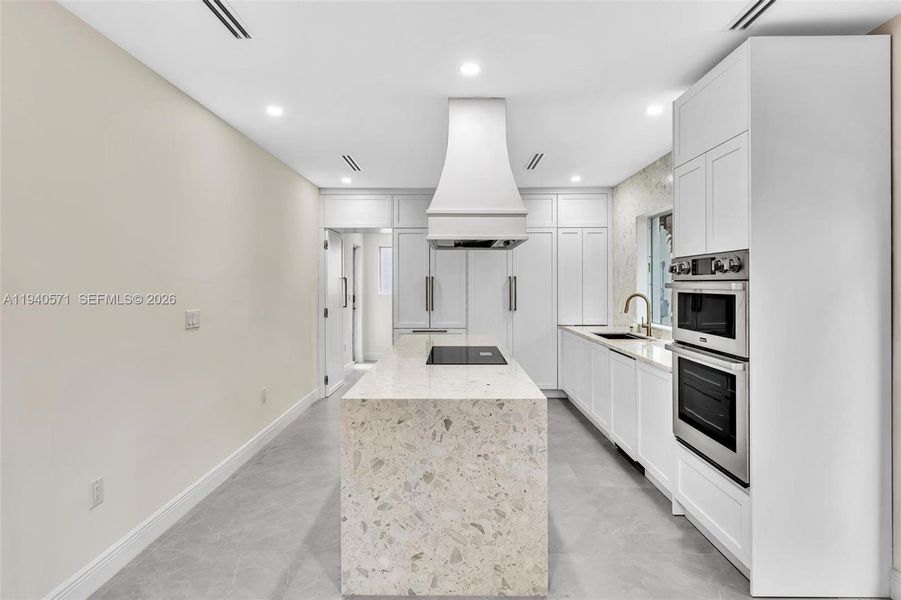 Furnished interior view inside a new home in , Miami (Image 31).