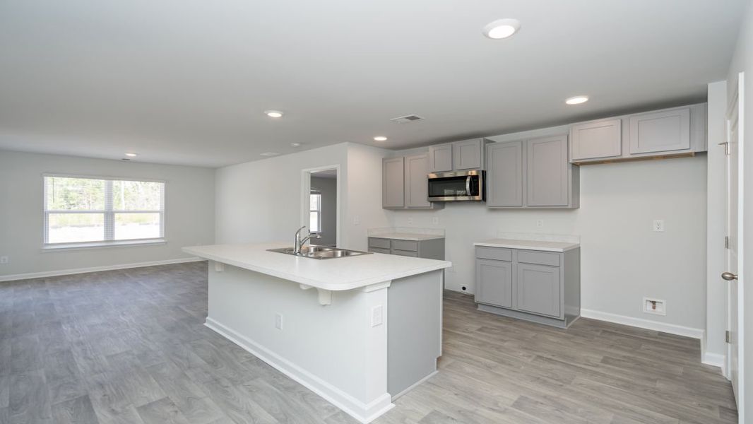 Representative unfurnished interior of a home built from the ARIA by D.R. Horton in Stanbury Creek, Supply (Image 15).