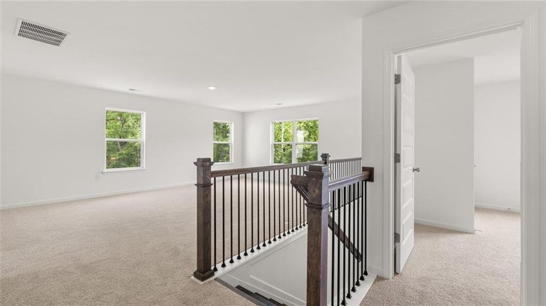 Spacious, unfurnished interior of a new home in Heritage Pointe, Senoia (Image 8).