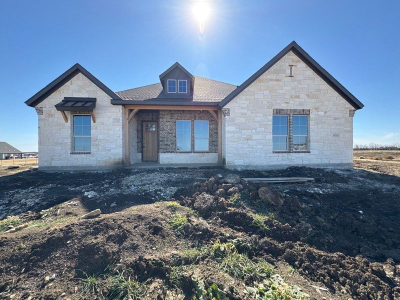 In-progress construction of a new home in Clear Sky Addition, Valley View, TX (Image 4). In-progress construction of a new home in Clear Sky Addition, Valley View, TX (Image 4).